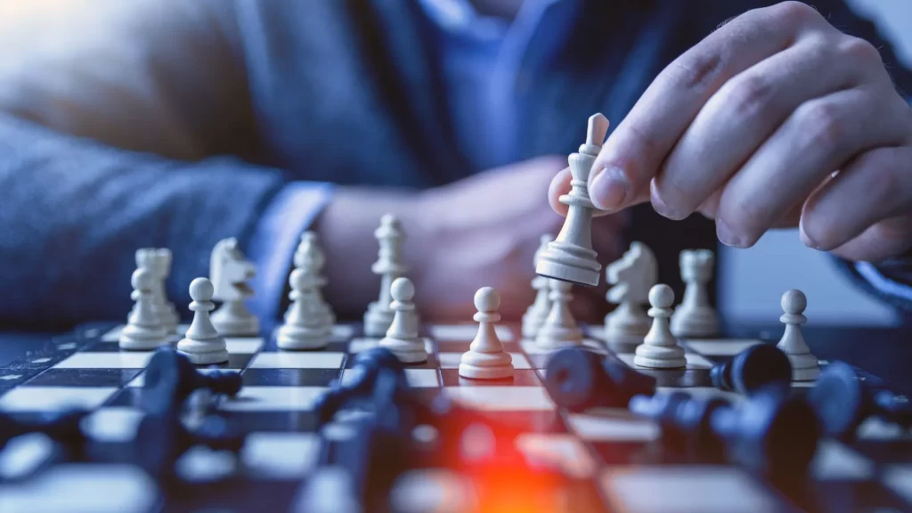 A game of chess to challenge yourself for personal development