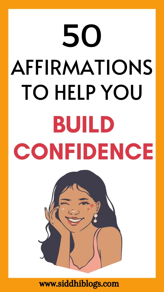 Self-confidence affirmations