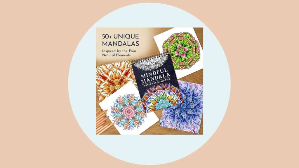 mandala colouring book