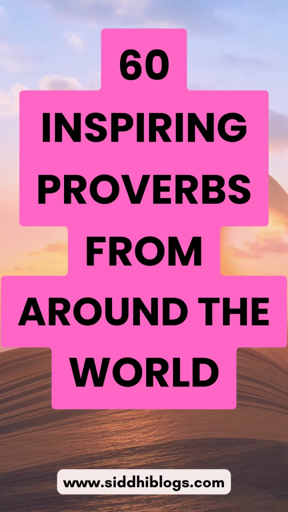 proverbs