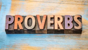 Inspiring proverbs