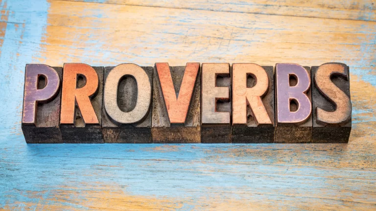 Inspiring proverbs